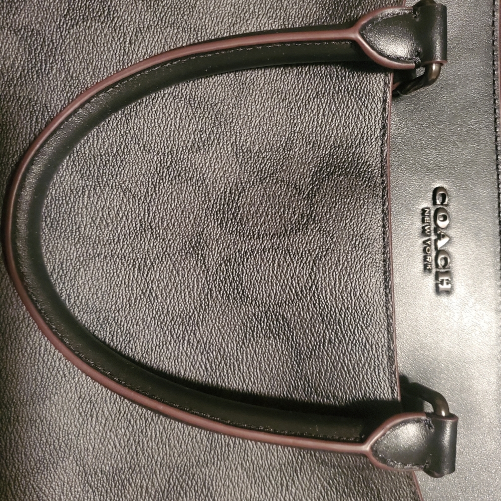 Coach laptop briefcase